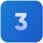 Icona che rappresenta il numero tre