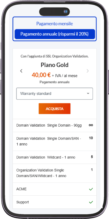 Mobile casostudio Actalis